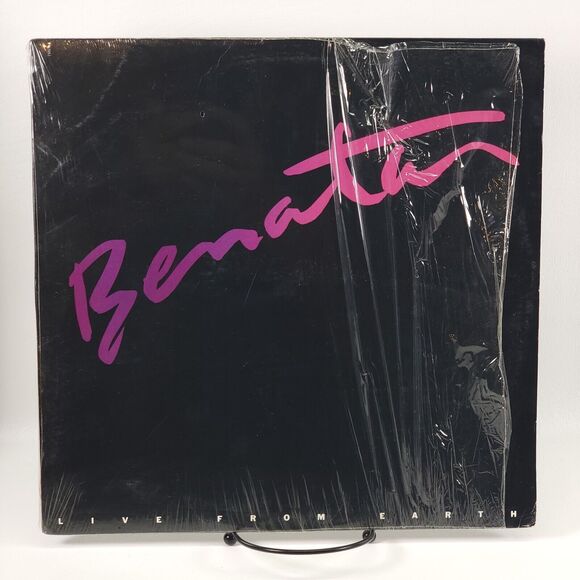 Pat Benetar Live From Earth Vinyl LP CHR 1451 Chrysalis In Original Shrink Wrap - Picture 2 of 15